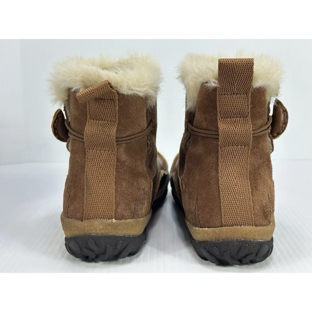 Merrell Snow‎ Boots Women's Size 7.5 Tremblant J45932 Brown Leather Pull-On